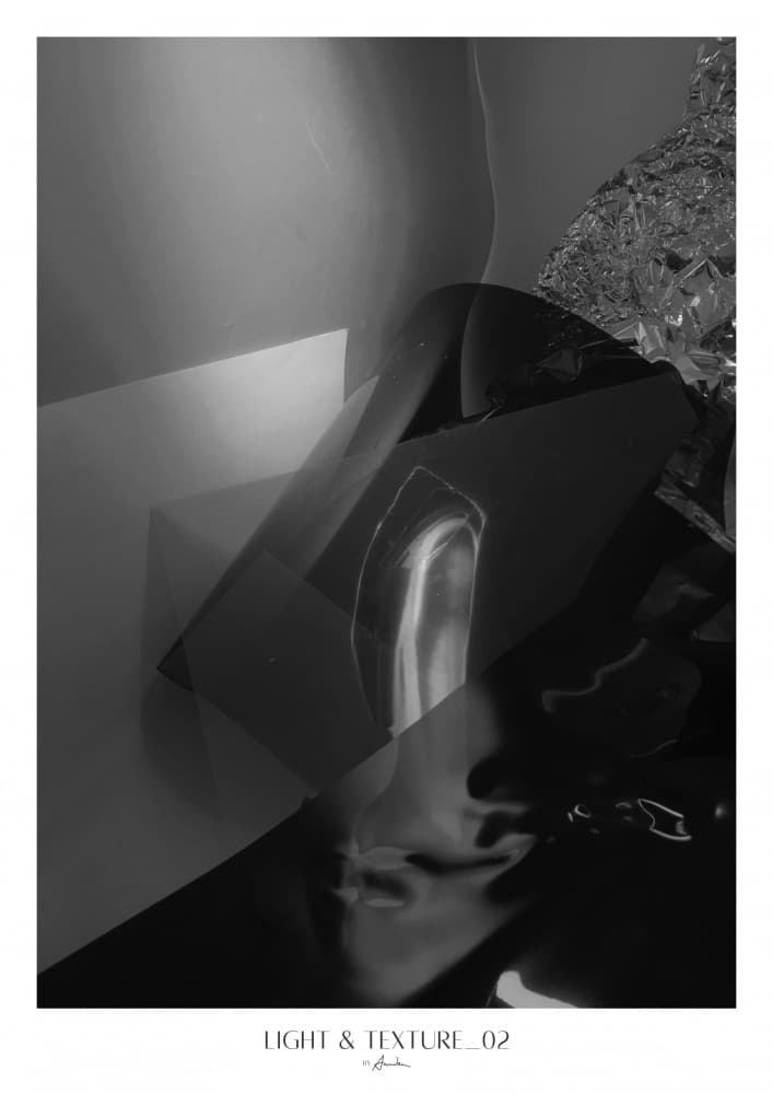 Abstract Light and Texture by Annika John — canvas wall art