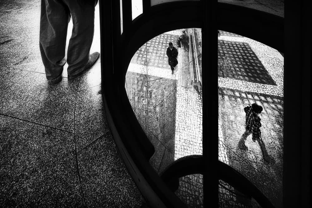 City Shadows Perspective by Paulo Abrantes — canvas wall art