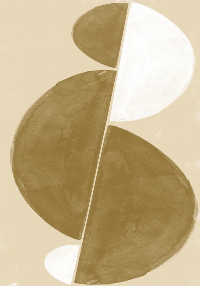 Earthy Harmony by THE MIUUS STUDIO — canvas wall art