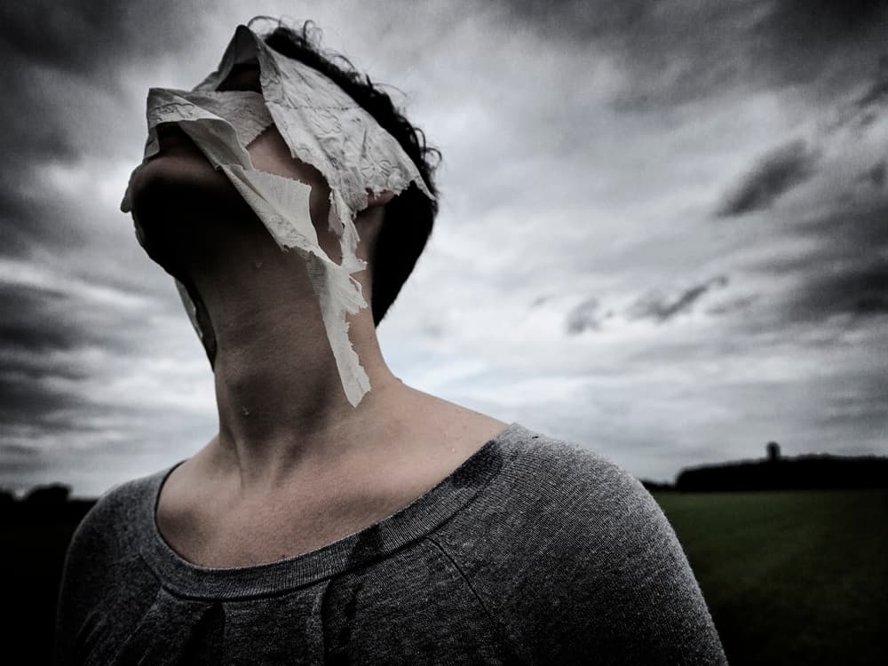 Veiled Sorrow Sky by Ton Dirven — canvas wall art
