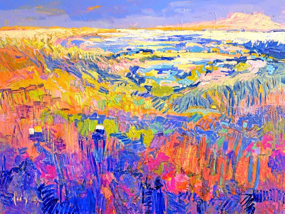 Vivid Horizon Dreams by Dorothy Fagan — canvas wall art