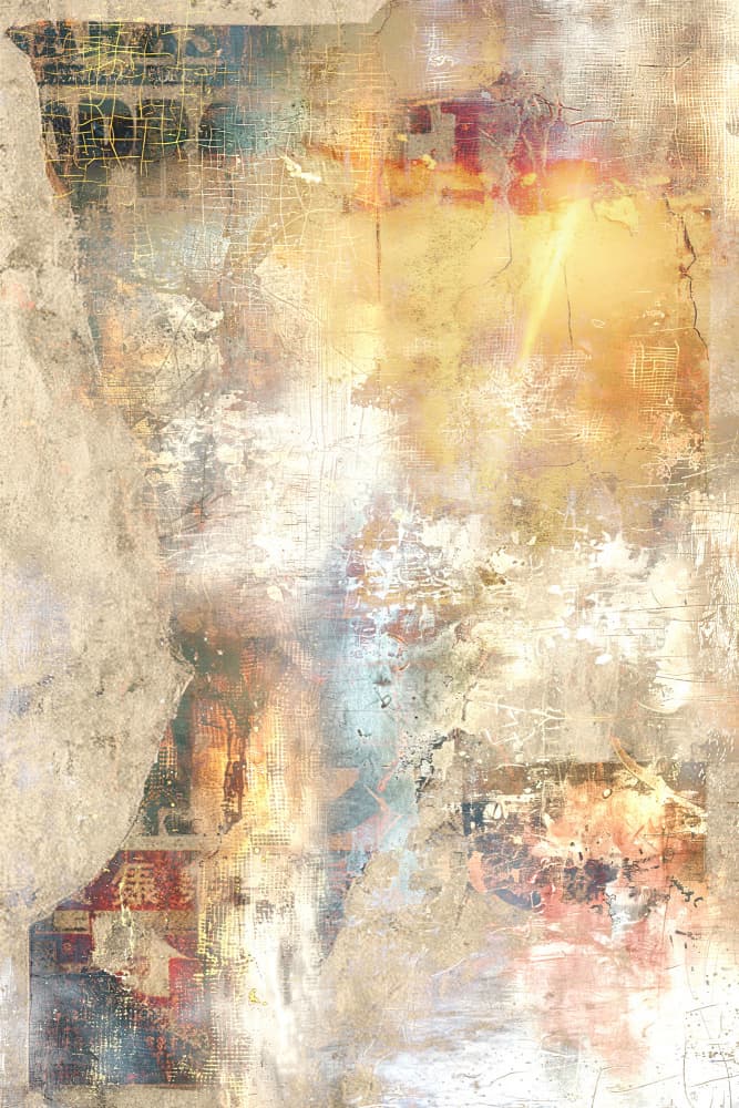 Textured City Light by Rafal Kulik — canvas wall art