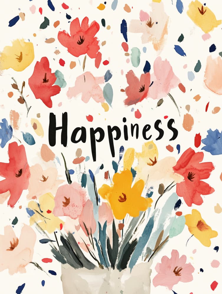 Blossoms of Joy by Treechild — canvas wall art