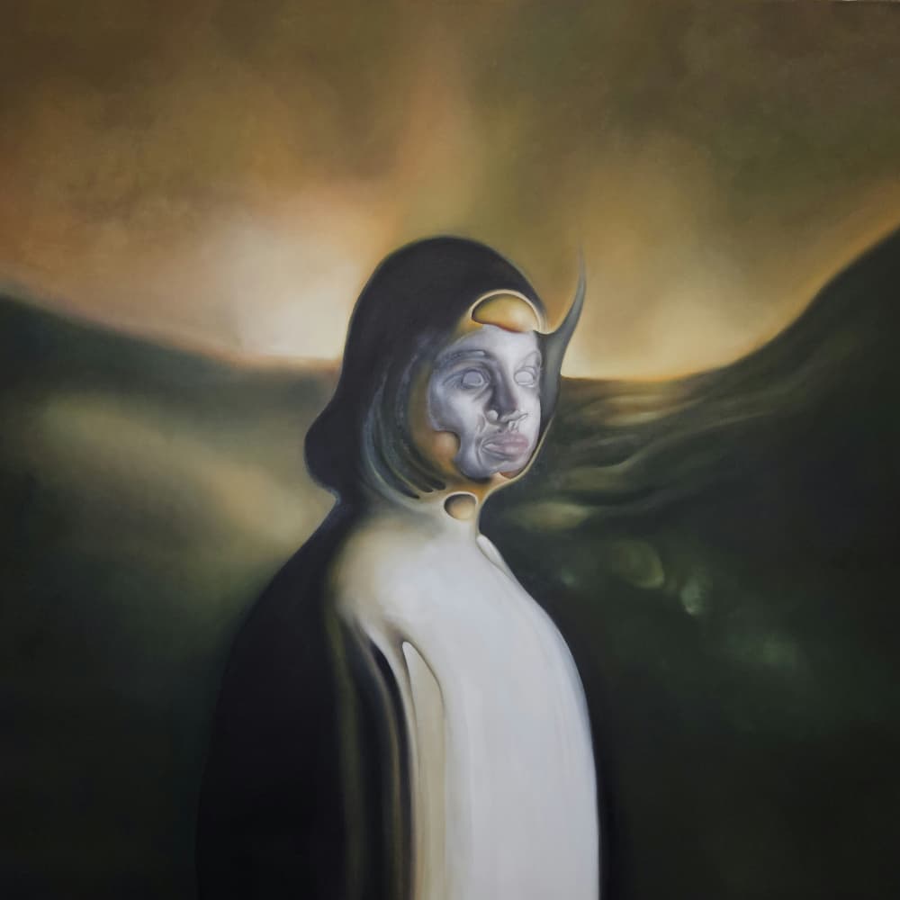 Mysterious Surreal Portrait by Stefano Mazzolini — canvas wall art