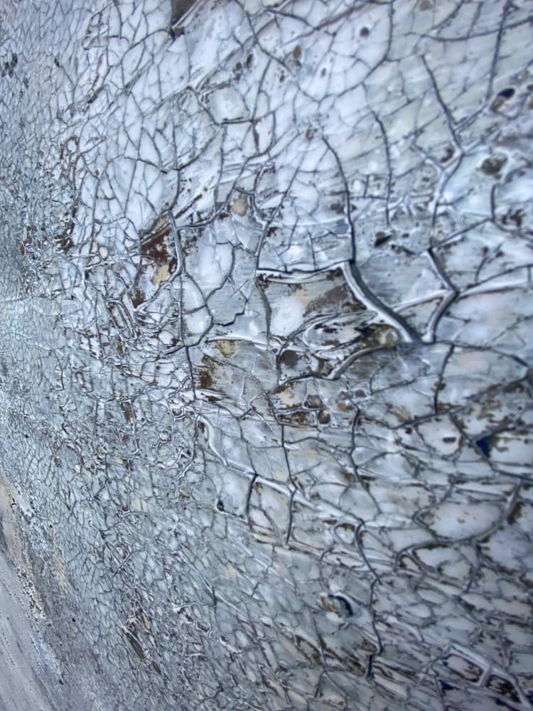 Cracked Ice Texture by Gabriela Aleksandra Szuba — canvas wall art