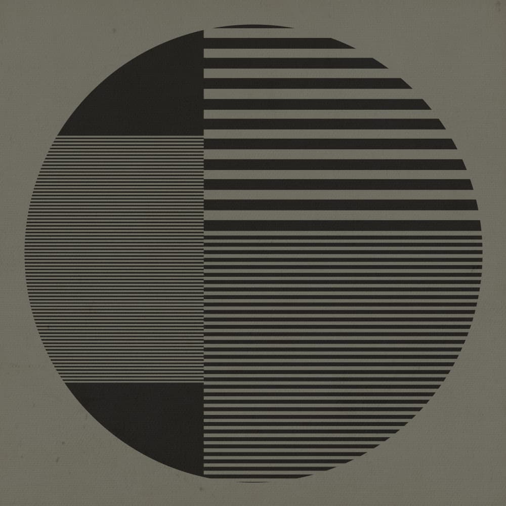 Geometric Circle Division by Carlos Perez Del Moro — canvas wall art