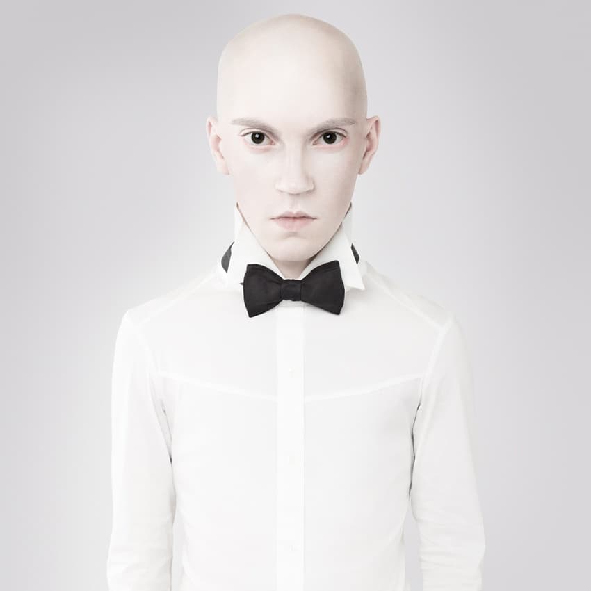 Stark Formal Portrait by Vladimir Katiev — canvas wall art