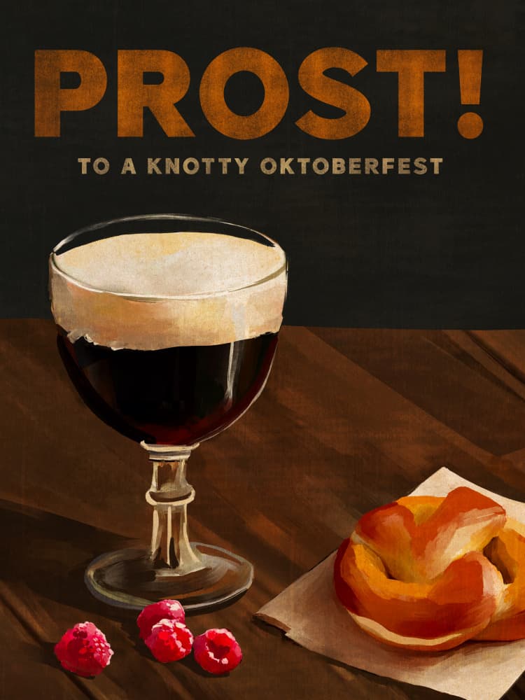 Prost Oktoberfest German Beer by The Whiskey Ginger — canvas wall art