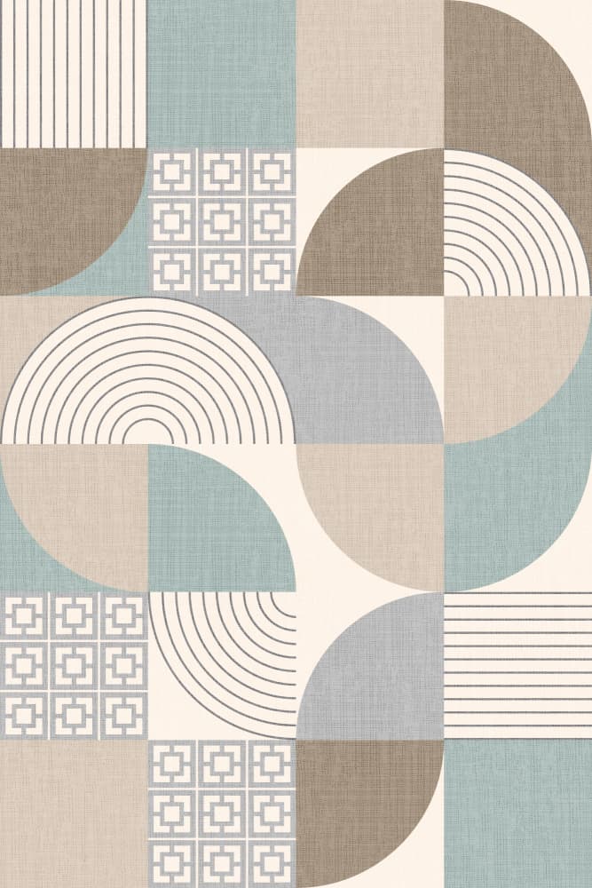 Calm Geometric Pattern by Alexandra Weise — canvas wall art