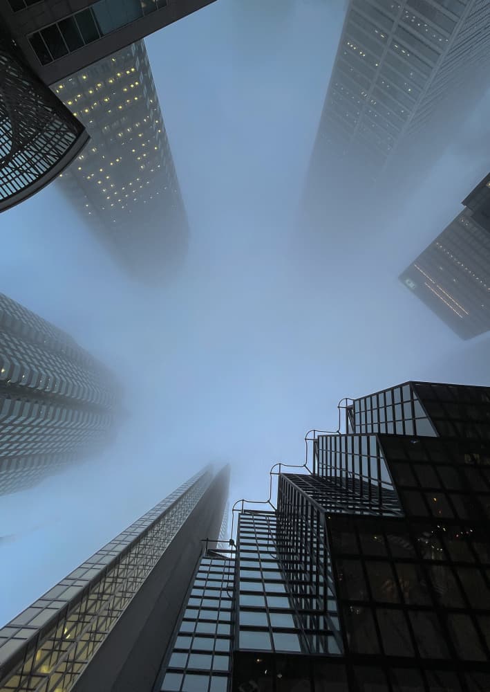 Melting in Fog by Fan Lin (APA) — canvas wall art