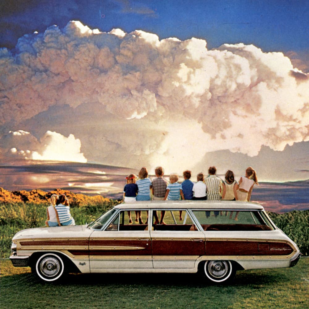 Family Cloud Watching by Mikhail Siskoff — canvas wall art