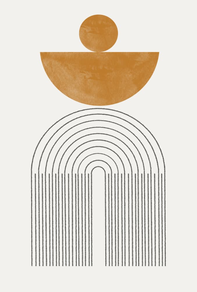 Arch Composition No7. by THE MIUUS STUDIO — canvas wall art