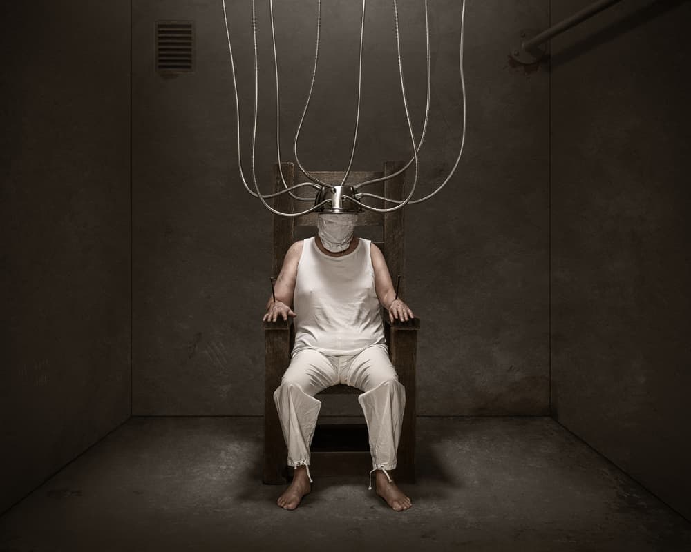 Mind Control Experiment by Petri Damstén — canvas wall art