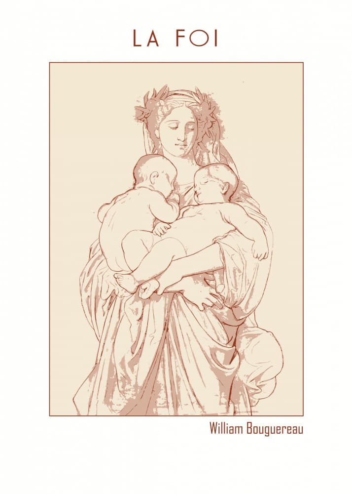 Classical Motherhood by Doa Project — canvas wall art