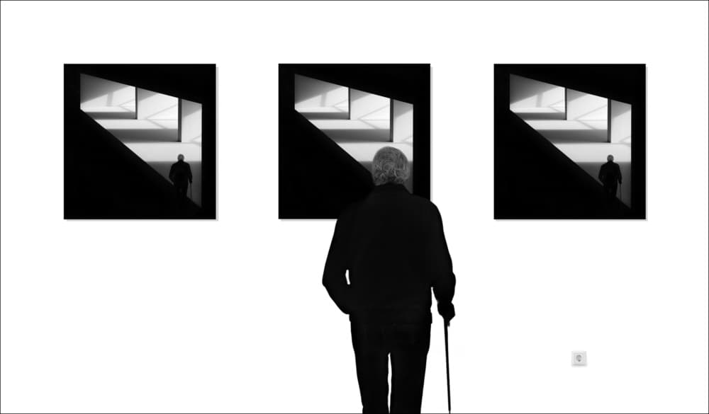 Senior Man Art Gallery by Huib Limberg — canvas wall art