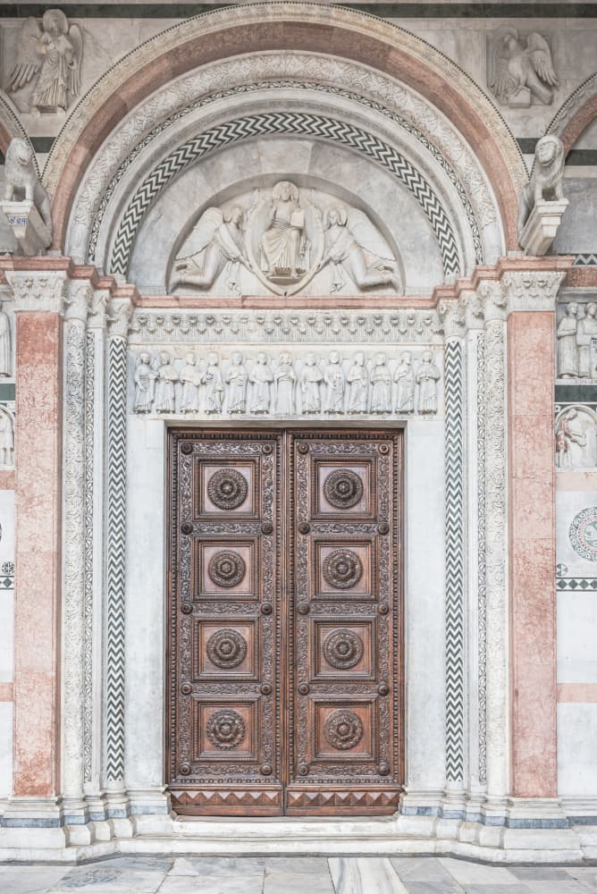 Ornate Church Entrance by Photolovers — canvas wall art