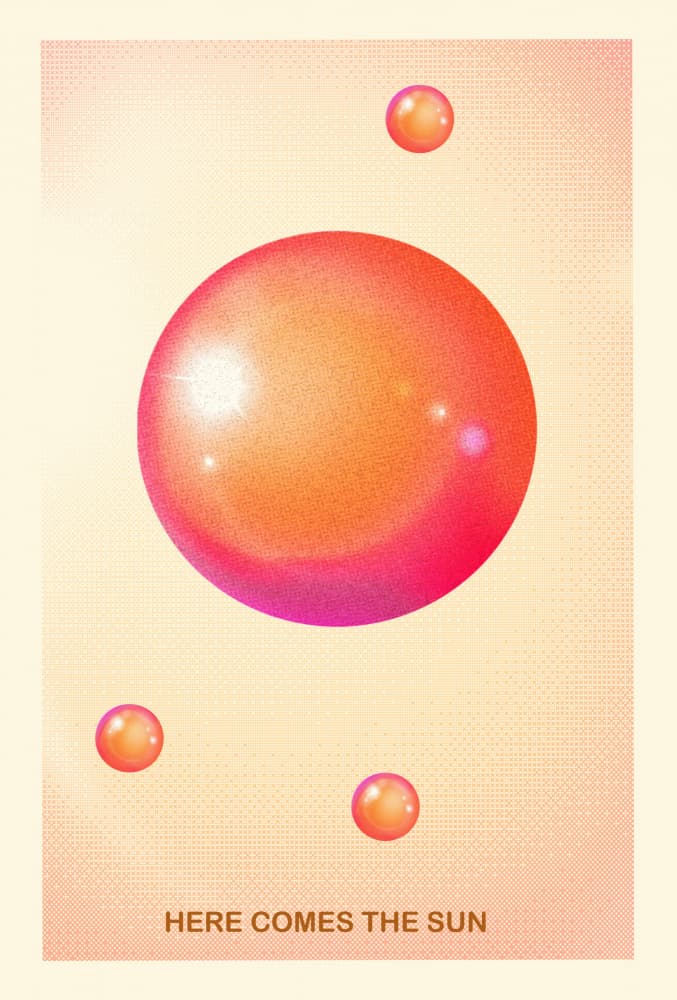 Sun Spheres by The Art Concept — canvas wall art