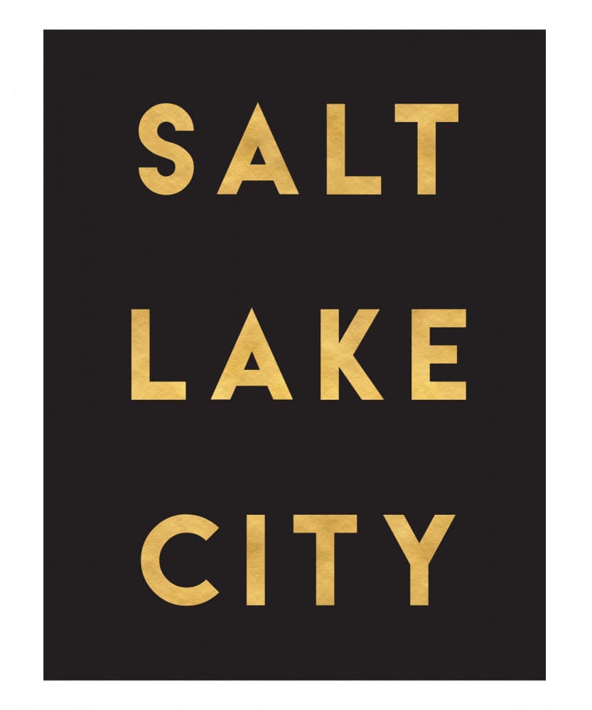 Salt Lake City Gold by Emiliano Deificus — canvas wall art