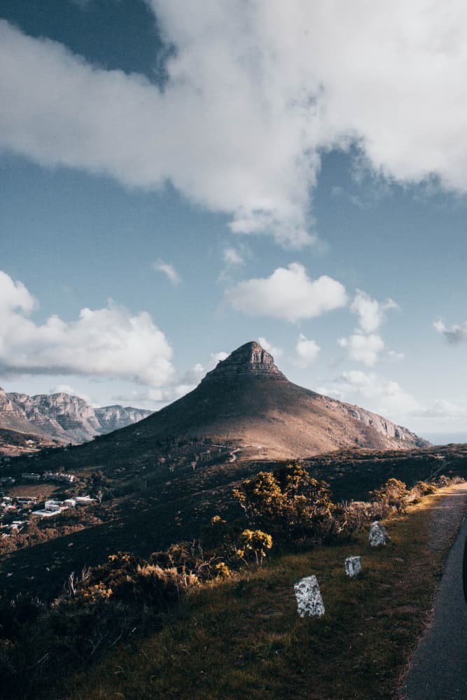 Lion's Head Mountain View by Kauthar Isaacs — canvas wall art