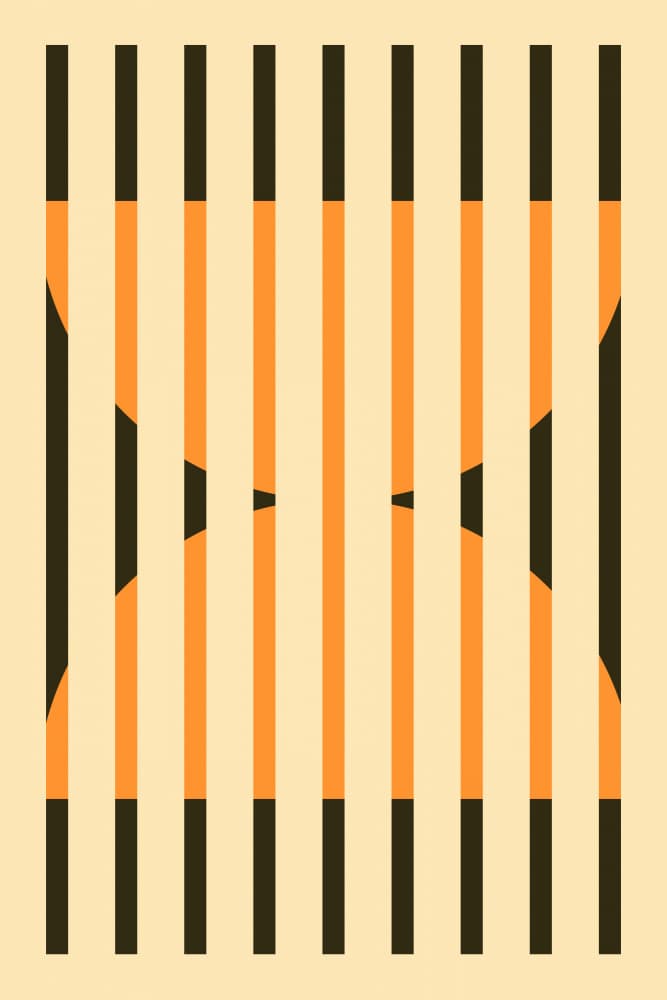 Faded Geometric #4 by jay stanley — canvas wall art