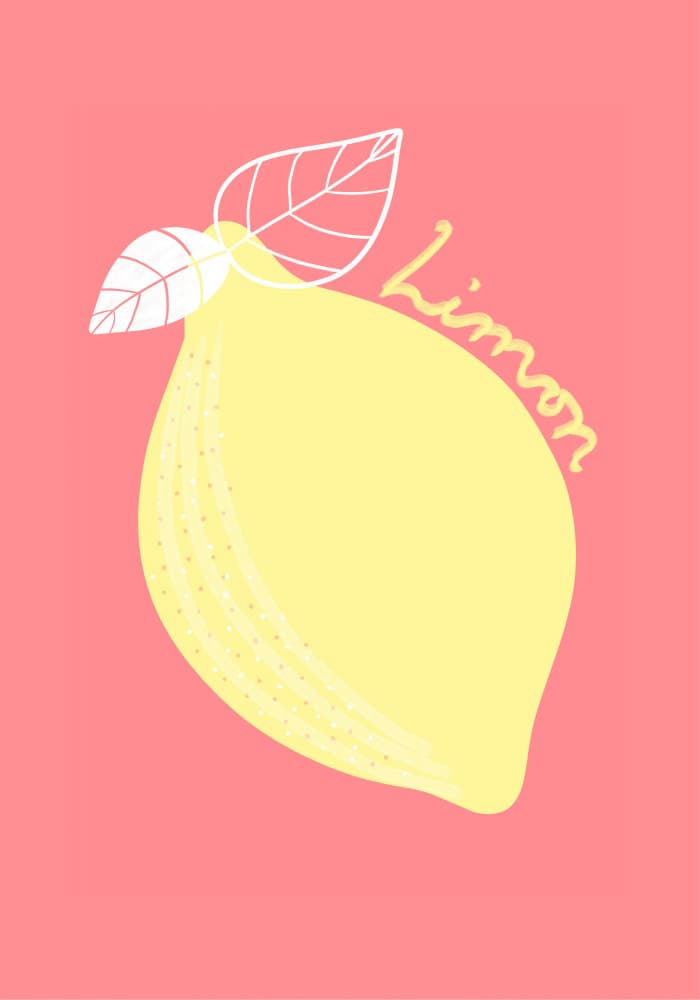 Lemon Delight by Athene Fritsch — canvas wall art
