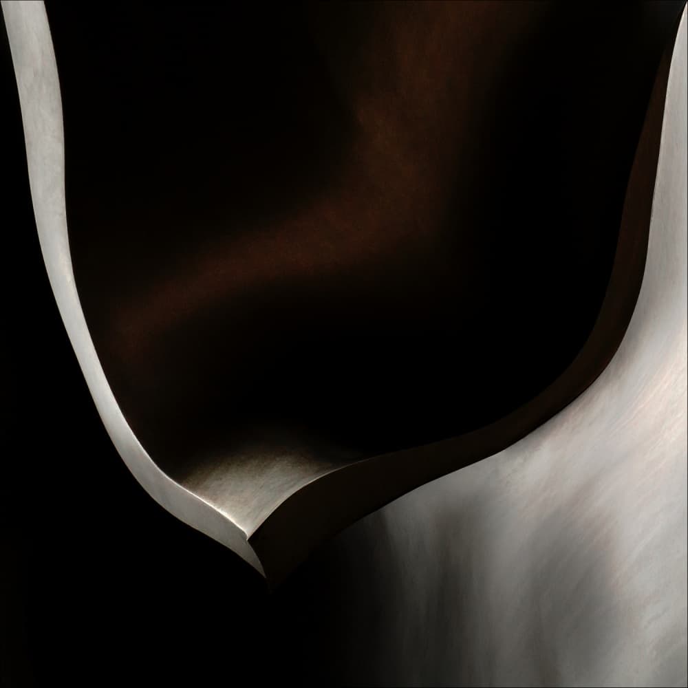 Sculptural Light And Shadow by Gilbert Claes — canvas wall art