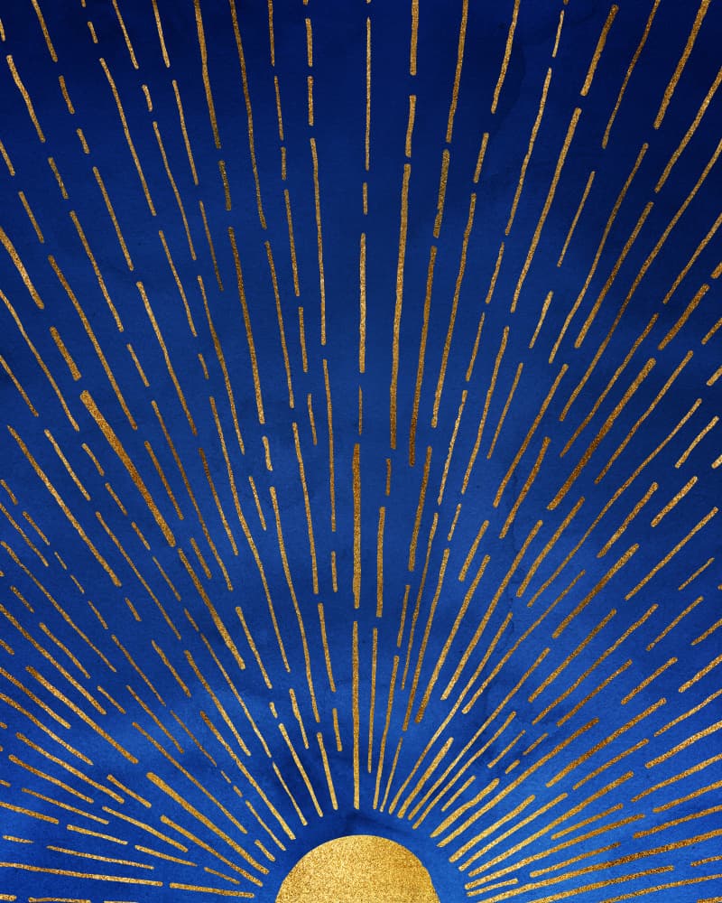 Twilight Primary by Kristian Gallagher — canvas wall art