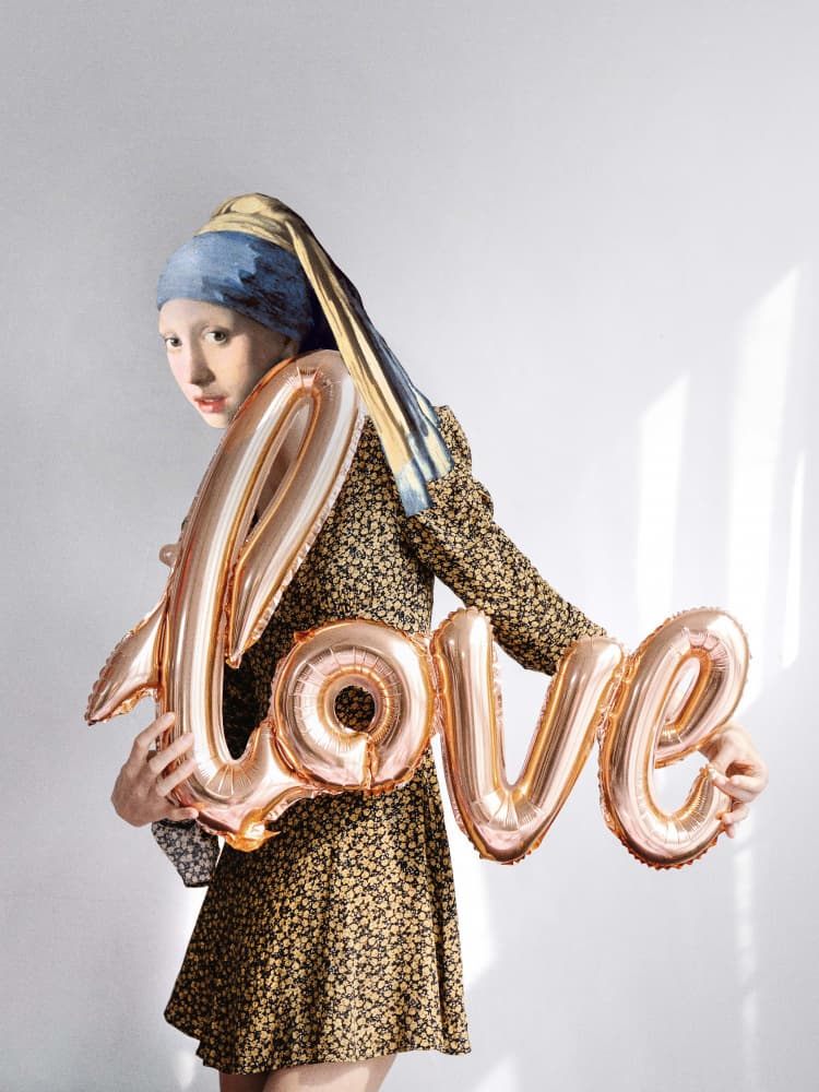 Pearl's Love by Dikhotomy — canvas wall art