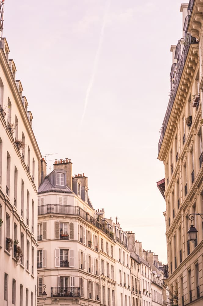 Soft Light Paris Street by Talitha McQueen — canvas wall art