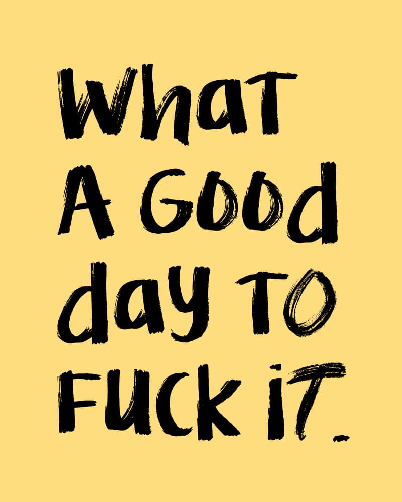 Sarcastic Day Quote by Uma Gokhale — canvas wall art