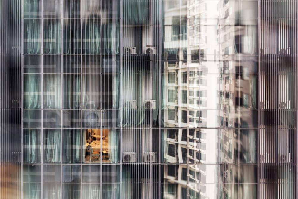 Modern City Reflections by Jurij Bizjak — canvas wall art
