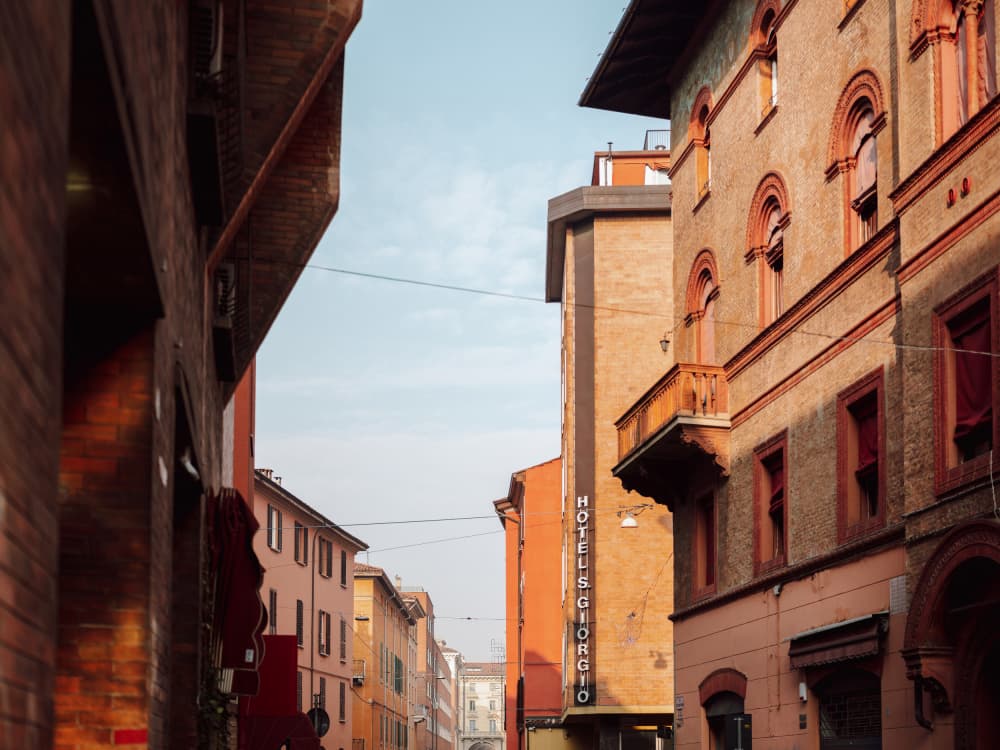 Bologna Sunset | Italy Travel Photography by Raisa Zwart — canvas wall art