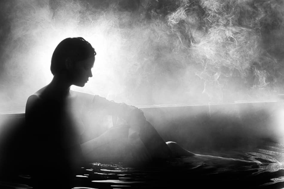 Woman in Misty Light by Sergey Leonidchenko — canvas wall art