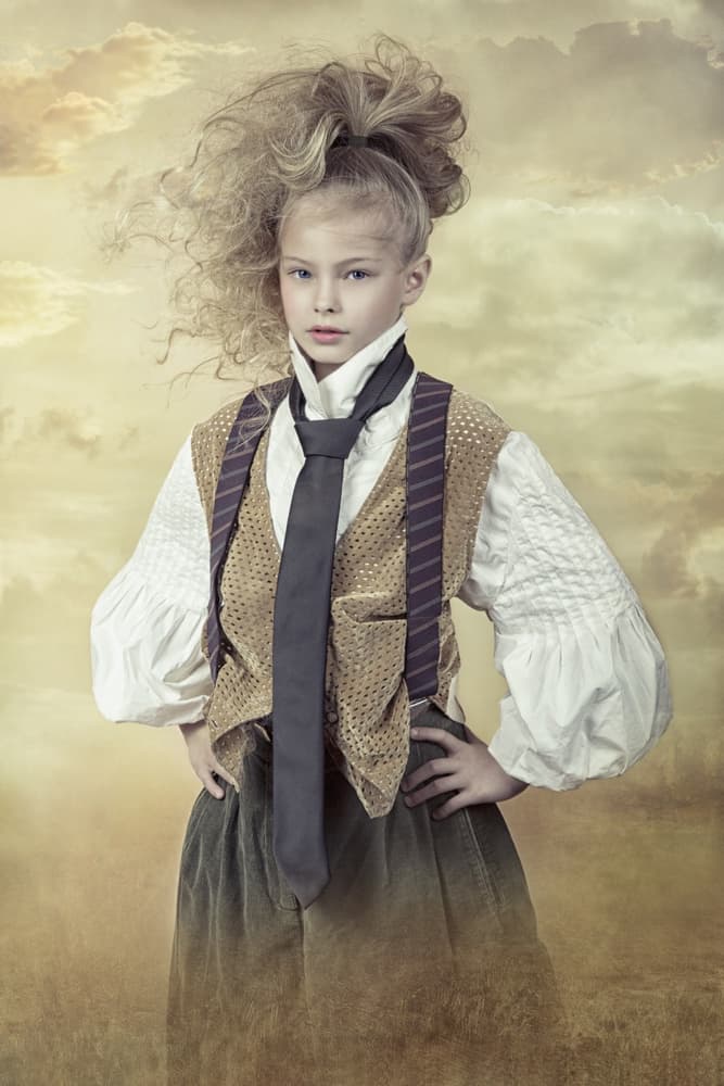 Conceptual Child Portrait by Carola Kayen-Mouthaan — canvas wall art