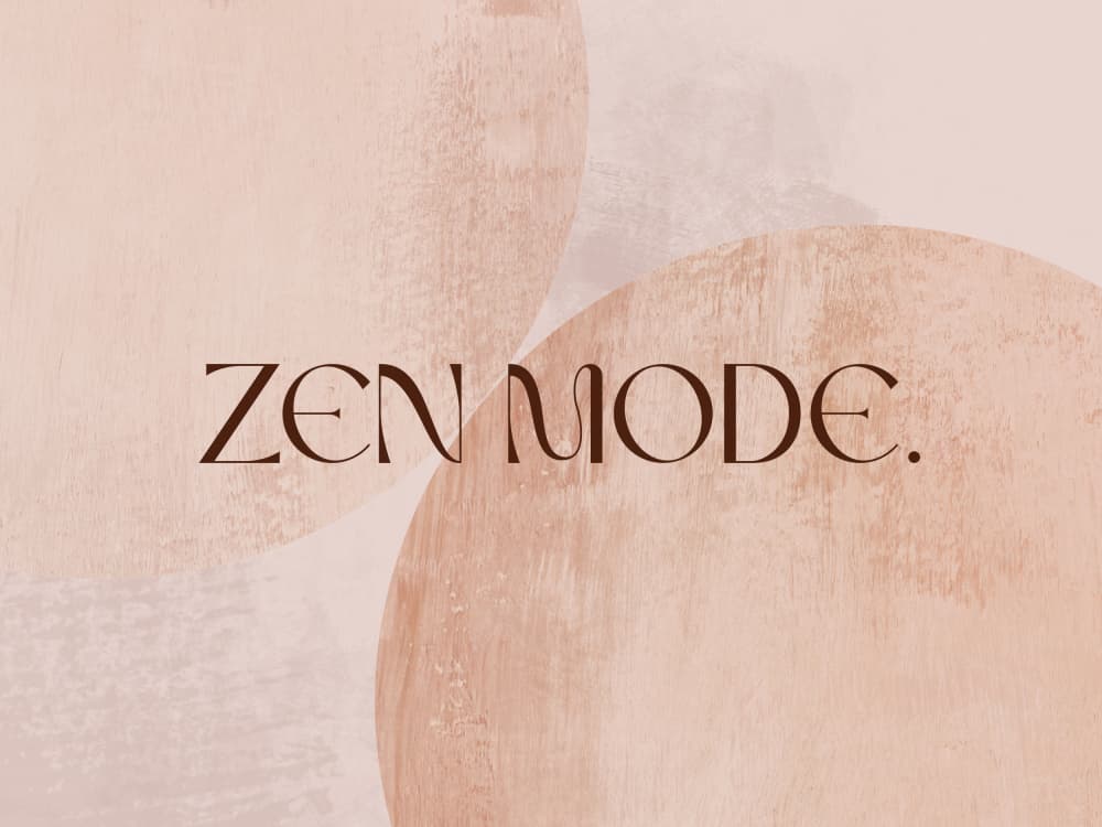 Serene Circles by Treechild — canvas wall art