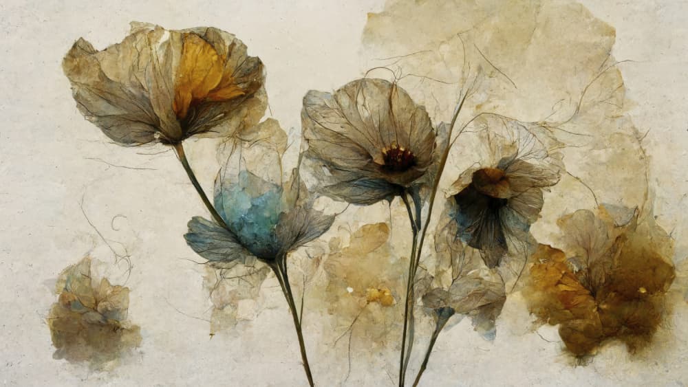 Ethereal Blossoms by Treechild — canvas wall art