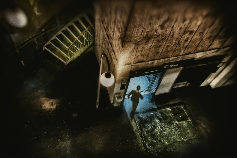 Man Exiting Metro by Eric Drigny — canvas wall art
