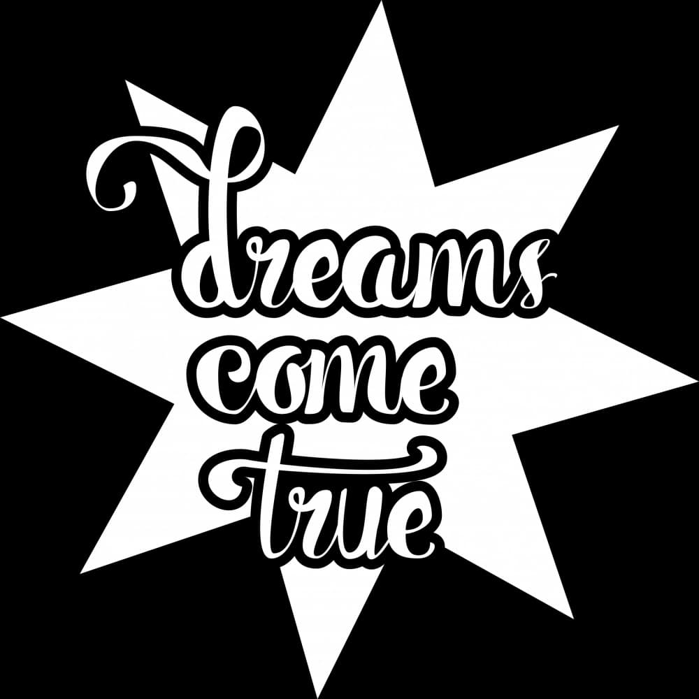 Inspirational Dreams Come True by Marika Barsrsind — canvas wall art