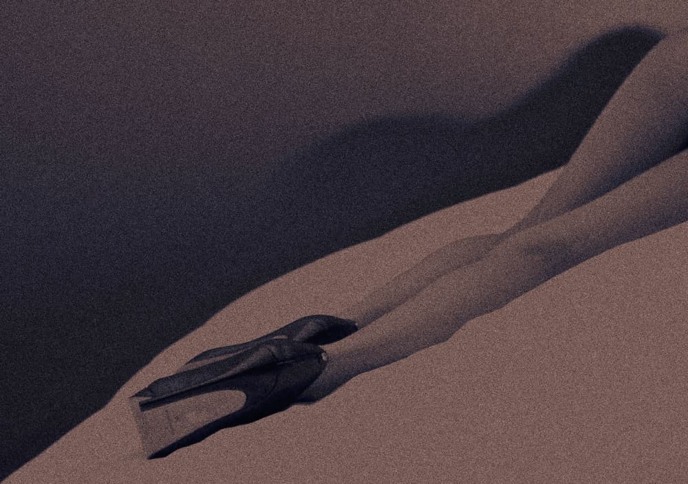 Sculpted Sand Shadow by Erik Schottstaedt — canvas wall art
