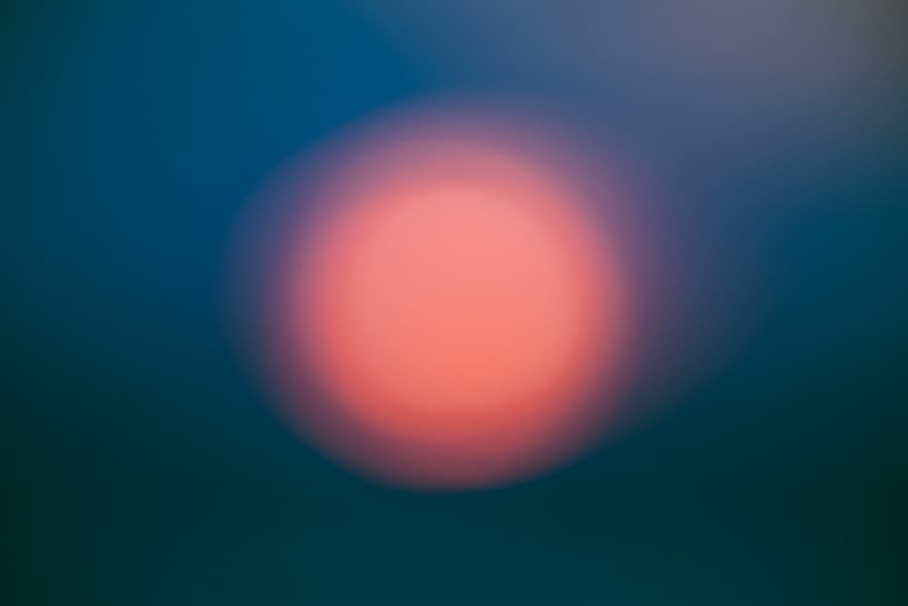 Dreamy Red Orb by Tal Paz-Fridman — canvas wall art