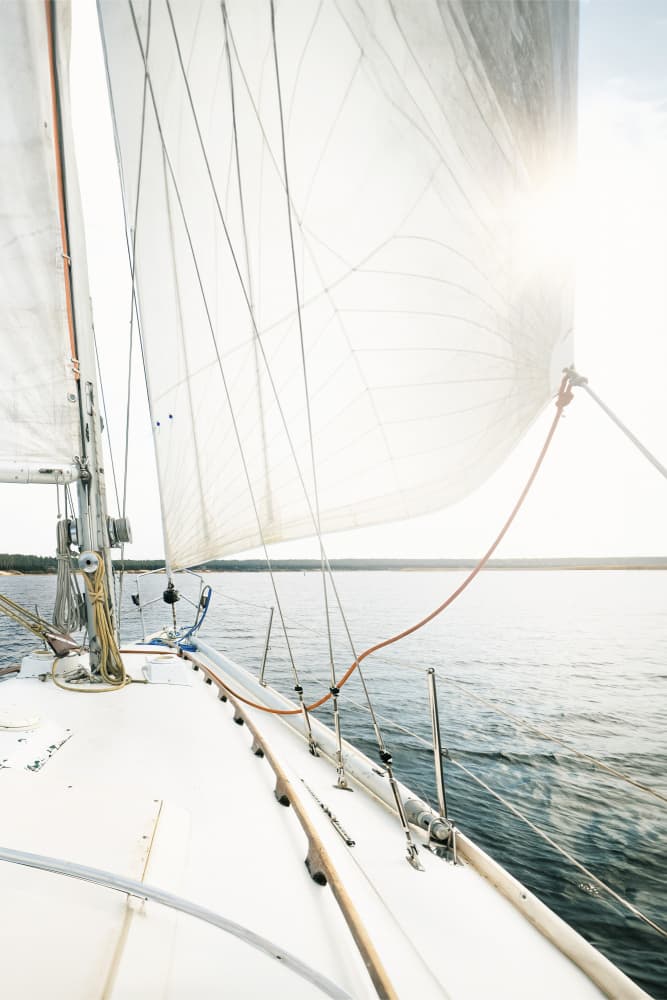 Sail Away by Kathrin Pienaar — canvas wall art