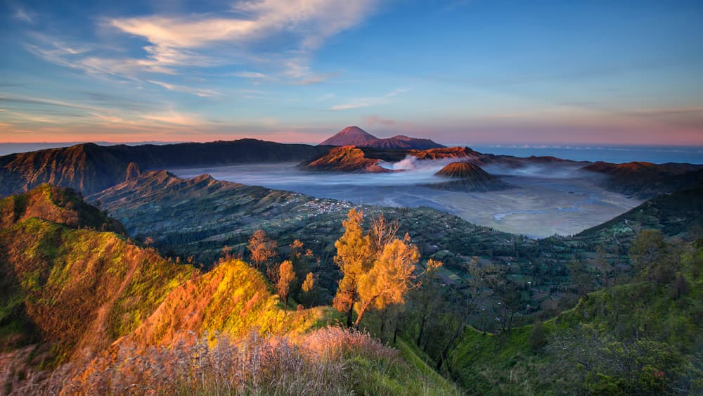 Mount Bromo Sunrise by Gunarto Song — canvas wall art