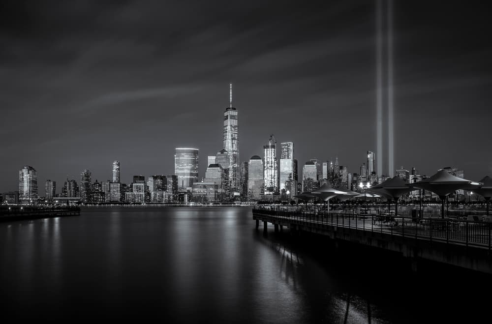Tribute In Light Reflections by Wei (David) Dai — canvas wall art