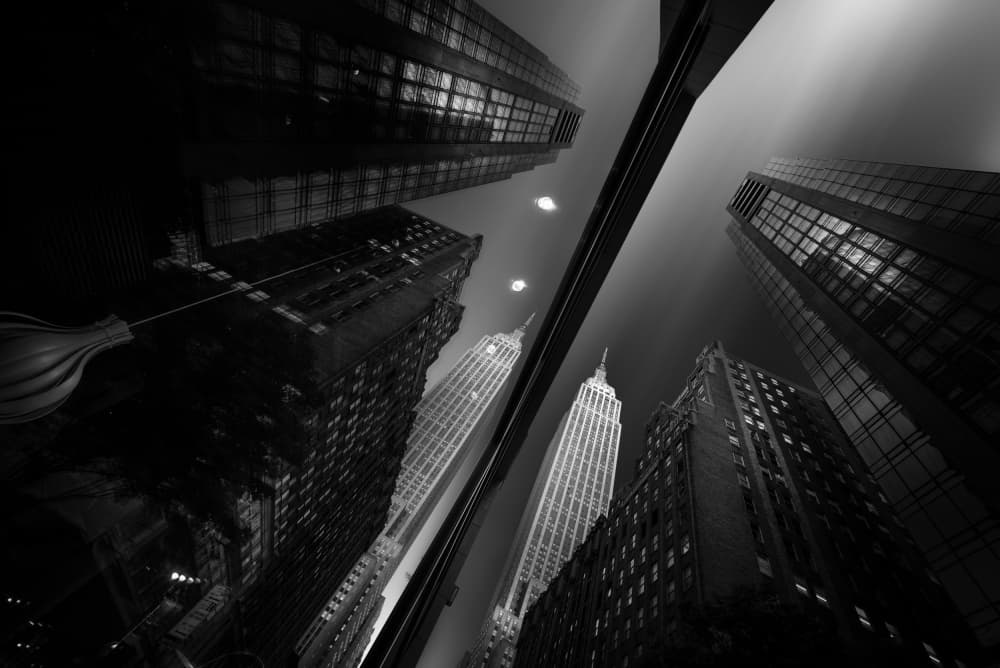 Empire State Reflections by Yoshihiko Wada — canvas wall art