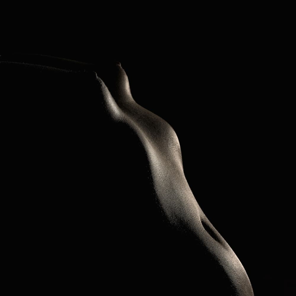 Sensual Body Form by Michaela Firešová — canvas wall art