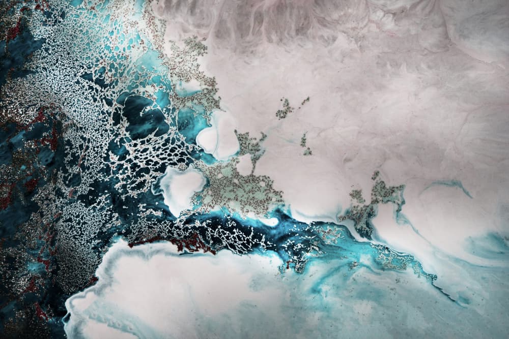Ocean Melody by Petra Meikle de Vlas — canvas wall art