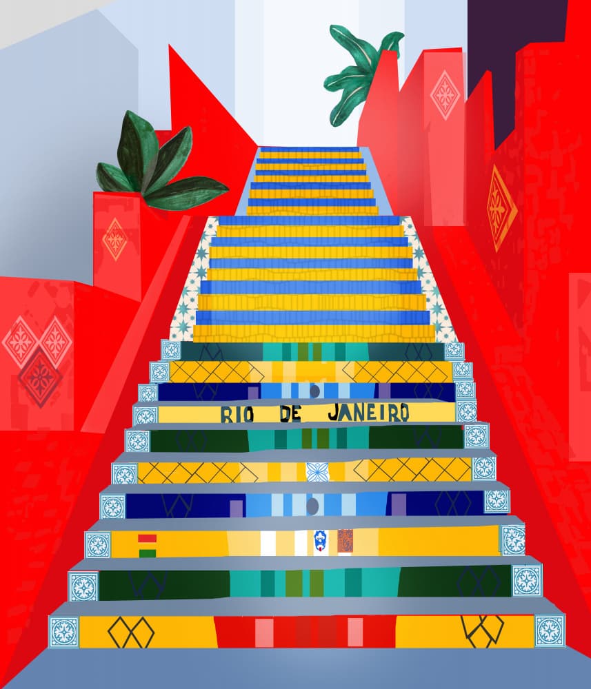 Rio de Janeiro by Petra Lizde — canvas wall art