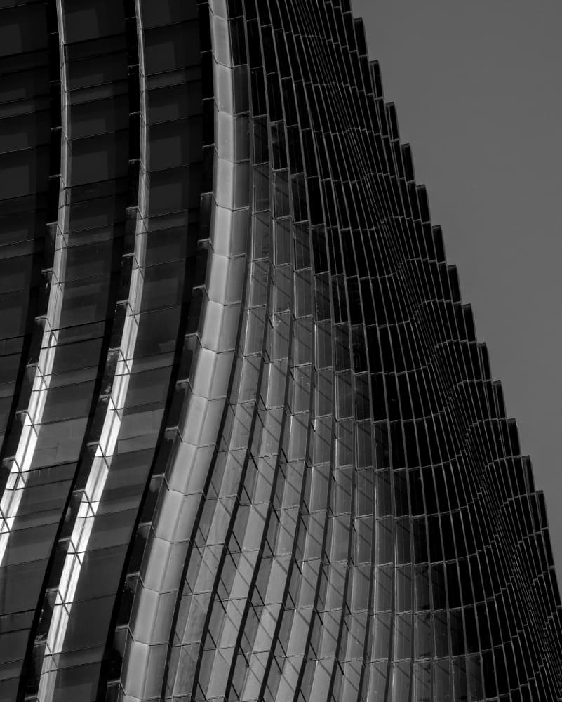 Modern Architectural Curves by HAN dong hee — canvas wall art
