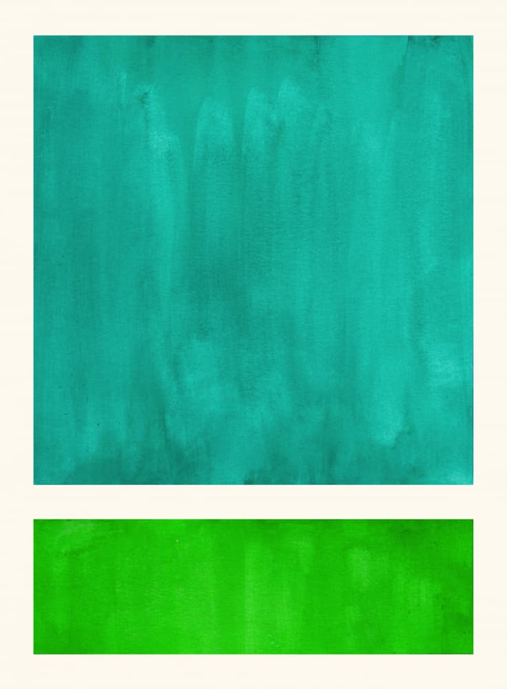 Vibrant Color Blocks by Ejaaz Haniff — canvas wall art
