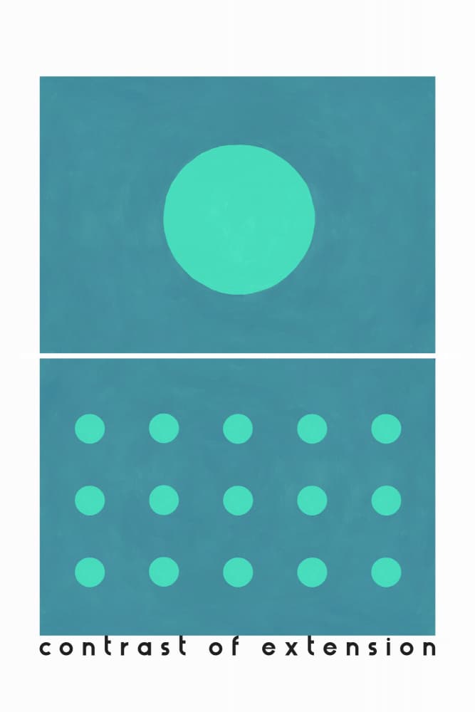 Abstract Circle Study by Rosana Laiz Blursbyai — canvas wall art